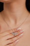 Heliophilia Silver Collar de Metal Plateado